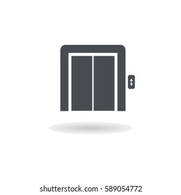 Elevator icon illustration isolated vector sign symbol