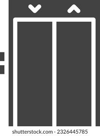 Elevator Icon image. Suitable for mobile application.