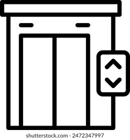 elevator icon. Lift icon design