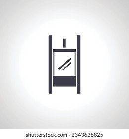 elevator icon. lift isolated icon