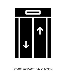 Elevator icon. sign for mobile concept and web design. vector illustration