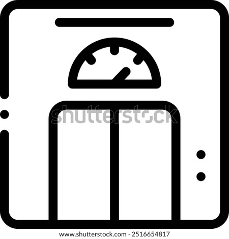 elevator icon. Thin Linear Style Design Isolated On White Background