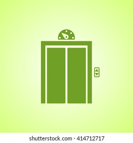 Elevator icon vector
