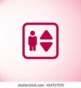 Elevator icon vector