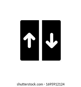 vector de icono de ascensor para cualquier propósito