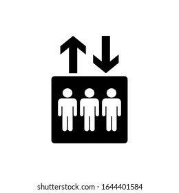 Design-Design für Elevator-Vektorillustrationen