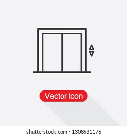 Elevator Icon Vector Illustration Eps10