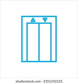 elevator icon vector illustration symbol