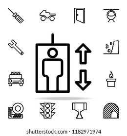 elevator icon. web icons universal set for web and mobile