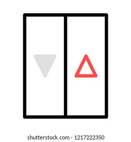 elevator   lift   arrow 