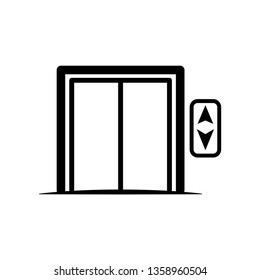 elevator or lift icon 