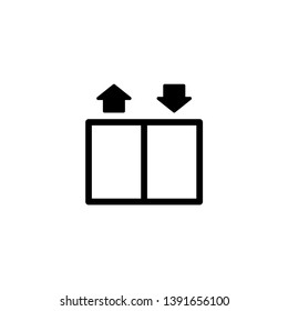 elevator lift icon vector illustration
