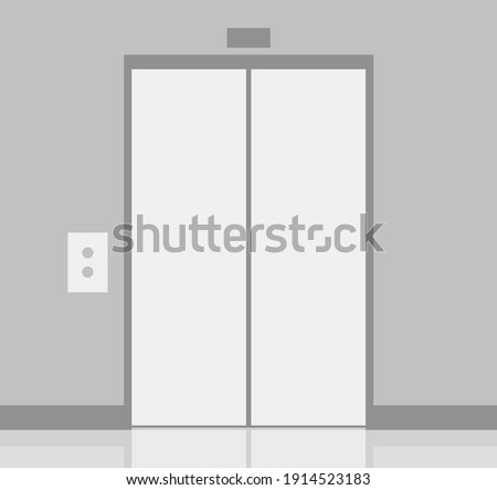 Elevator lift vector illustration icon