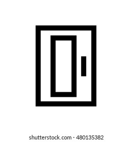 Elevator line icon. Pixel perfect fully editable vector icon suitable for websites, info graphics and print media.