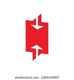 elevator logo up down symbol bait logo a3