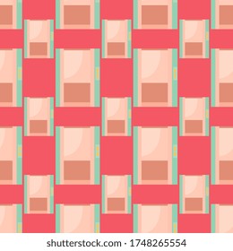Elevator pattern , illustration, vector on white background