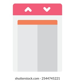 Elevator Public Facility icon illustration