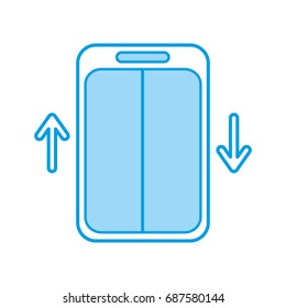 elevator service isolated icon