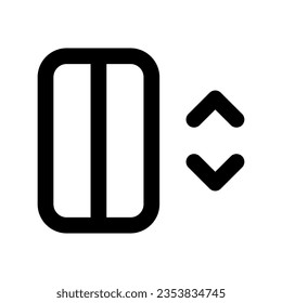 Aufzug, Technologie, Transport, Signal, Höhenliniensymbol