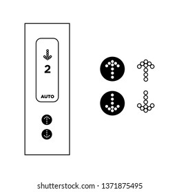 elevator vector icon