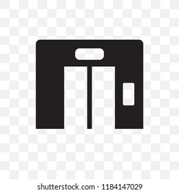 Elevator vector icon isolated on transparent background, Elevator logo concept