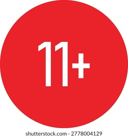 a Eleven years over icon 