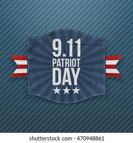 Eleventh September Patriot Day national Emblem