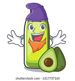 Elf avocado oil in shape of mascot