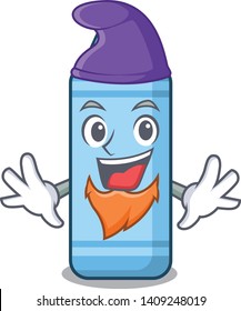 Elf blue crayon isolated in the mascot