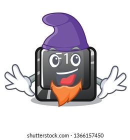 Elf button f12 on a keyboard mascot