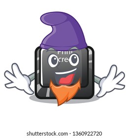 Elf button print screen the computer character