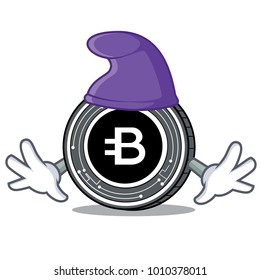 Elf Bytecoin coin character cartoon