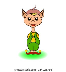 elf, cartoon character