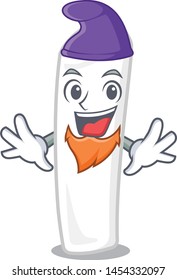 Elf chalk isolated with in the mascot