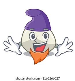 Elf character cartoon homemade organic mozzarella cheese