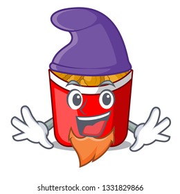 Elf chicken nuggets isolated with the character
