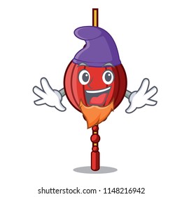 Elf chinese lantern character cartoon