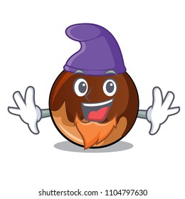 Elf chocolate donut character cartoon