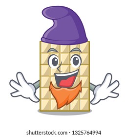 Elf chocolate white in the shape character