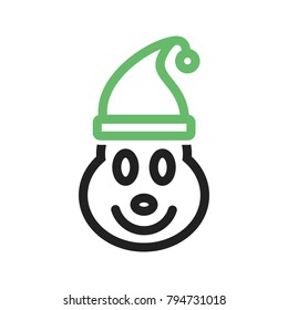 Elf, Christmas icon