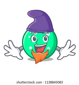 Elf circle character cartoon style Elf circle character cartoon style