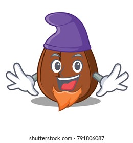 Elf coffee bean character cartoon