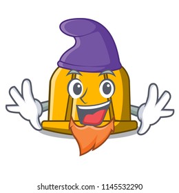 Elf construction helmet character cartoon