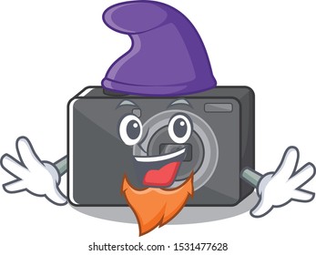 Elf digital camera in the cartoon shape