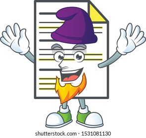 Elf the document for a contract business.