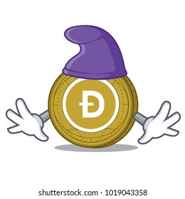 Elf Dogecoin character cartoon style