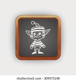 elf doodle