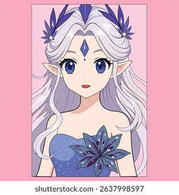 Elf Fairy illustration, cartoon illustration