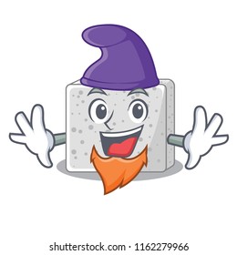 Elf feta cheese character cartoon