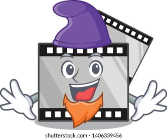 Elf film strip isolated in the mascot